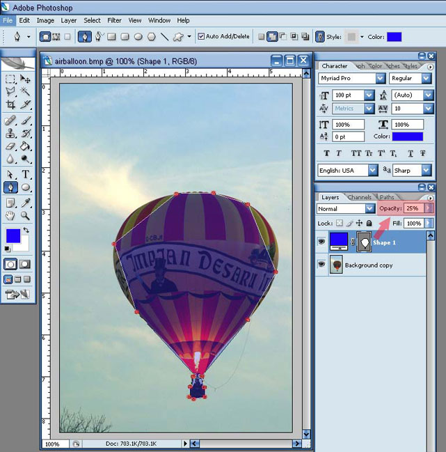 Cropping With Pen Tool Photoshop Cs5